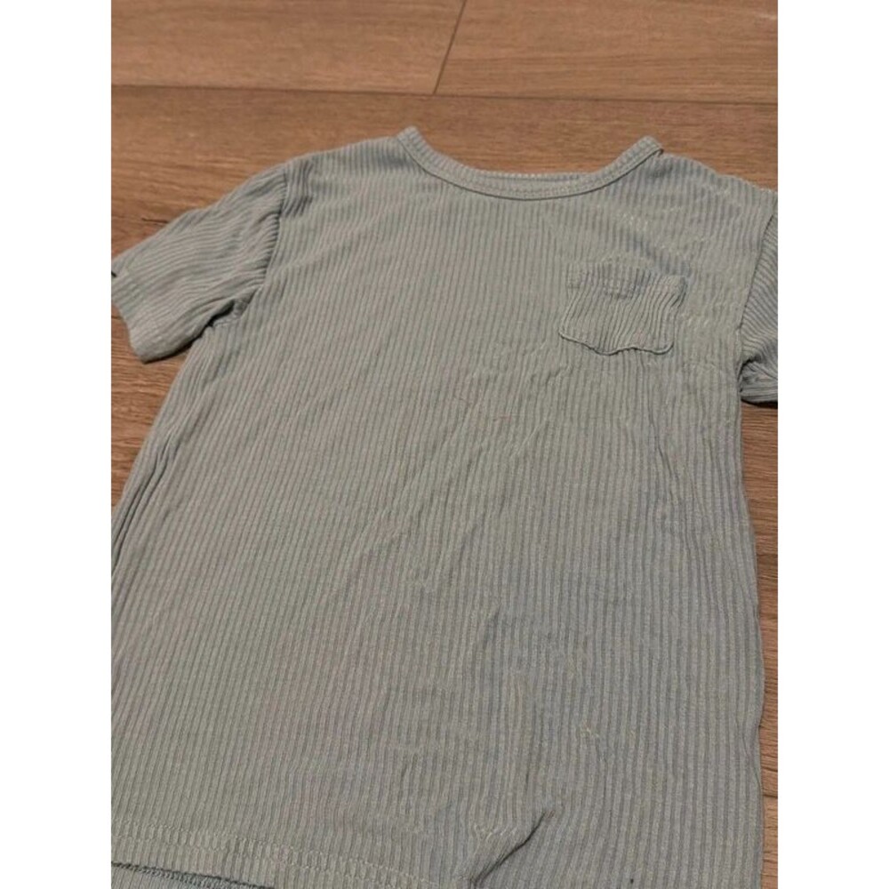 Little Sleepies Play Ribbed Tee - Picture 2 of 3
